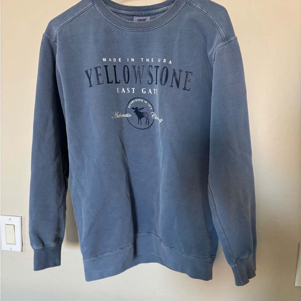 Yellowstone Blue crewneck